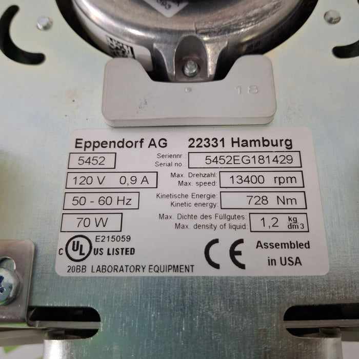 Eppendorf MiniSpin Plus Centrifuge