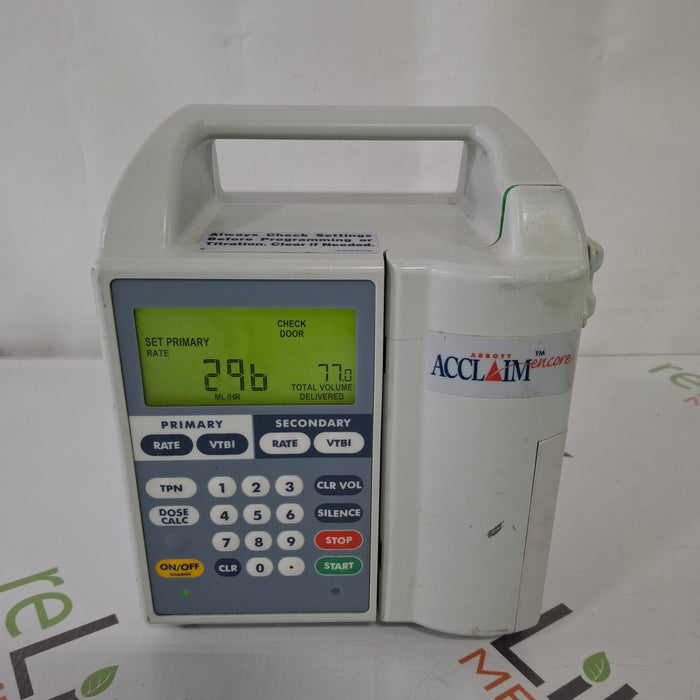 Abbott Hospira Acclaim Encore Infusion Pump