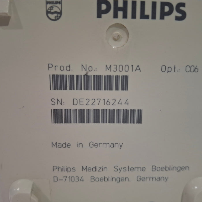 Philips M3001A-C06 Fast SpO2, NIBP, ECG, Temp, IBP MMS Module