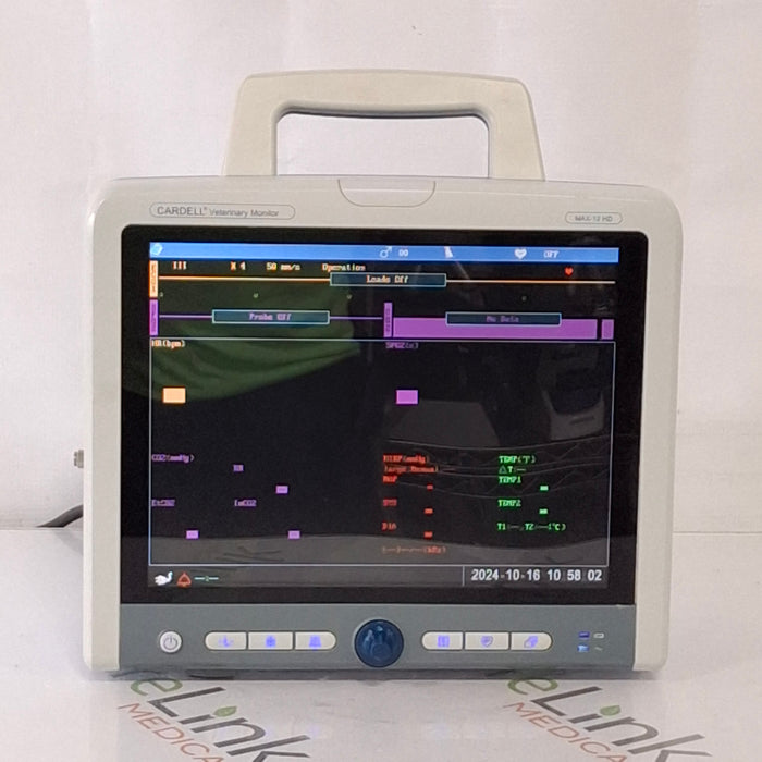 Midmark Cardell MAX-12 HD Veterinary Monitor