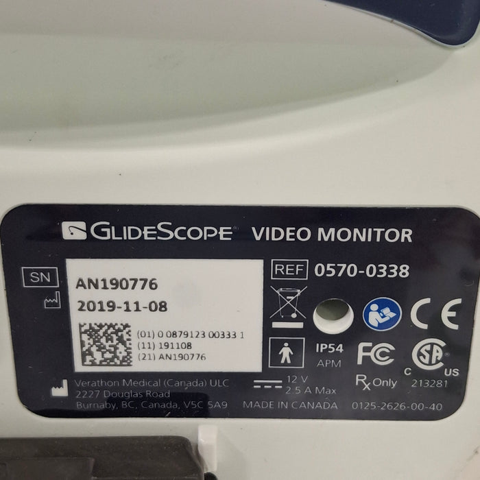 Verathon Medical, Inc Glidescope Video Laryngoscope