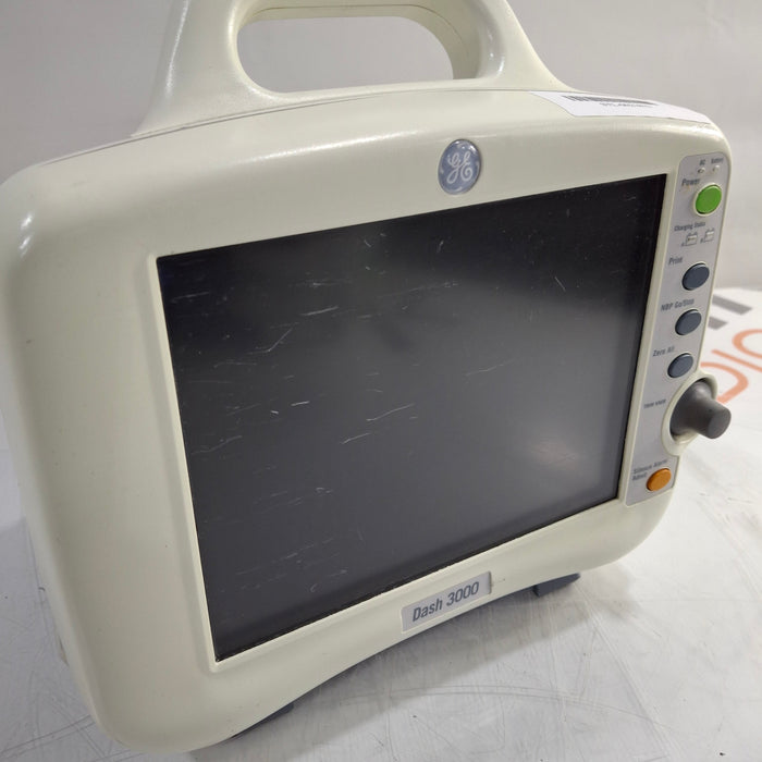 GE Healthcare Dash 3000 - Masimo SpO2 Patient Monitor