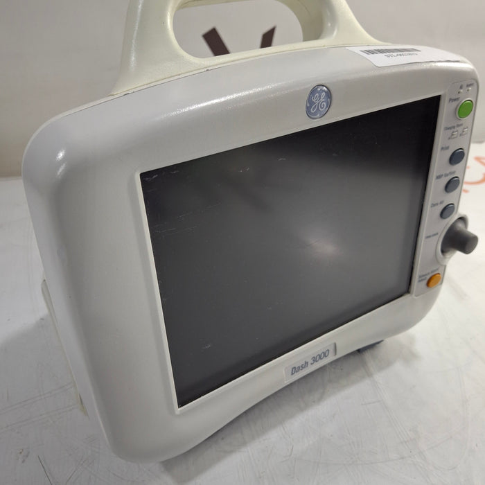 GE Healthcare Dash 3000 - Masimo SpO2 Patient Monitor