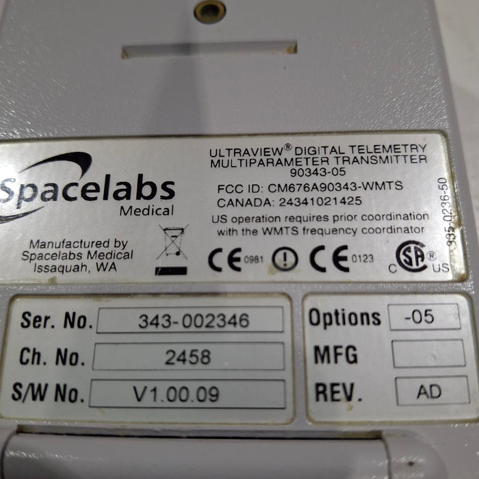 Spacelabs Healthcare 90347 Telemetry Transmitter