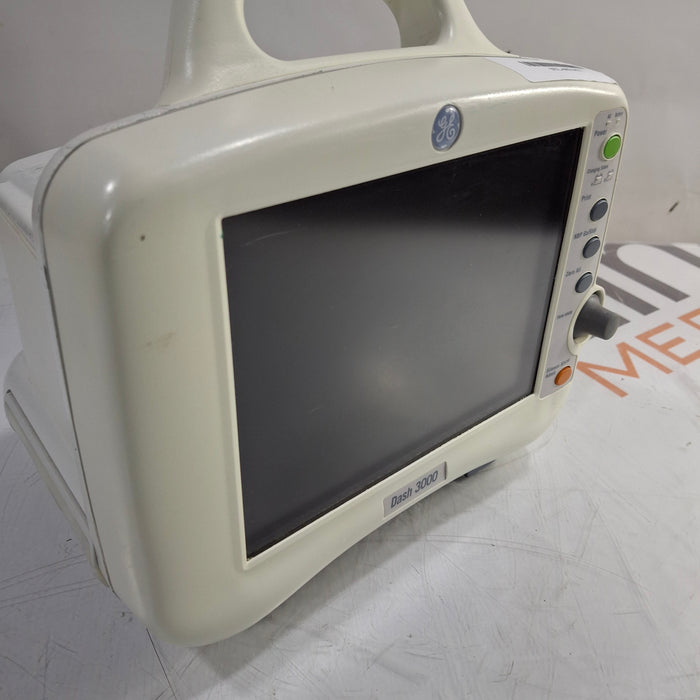 GE Healthcare Dash 3000 - Masimo SpO2 Patient Monitor