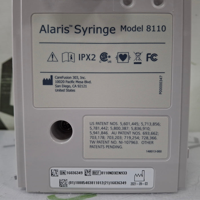 CareFusion CareFusion Alaris 8110 Syringe Pump Module Infusion Pump reLink Medical