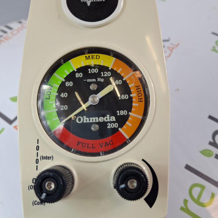 Ohmeda Medical Ohmeda Medical 200 Intermittent Suction Unit Respiratory reLink Medical