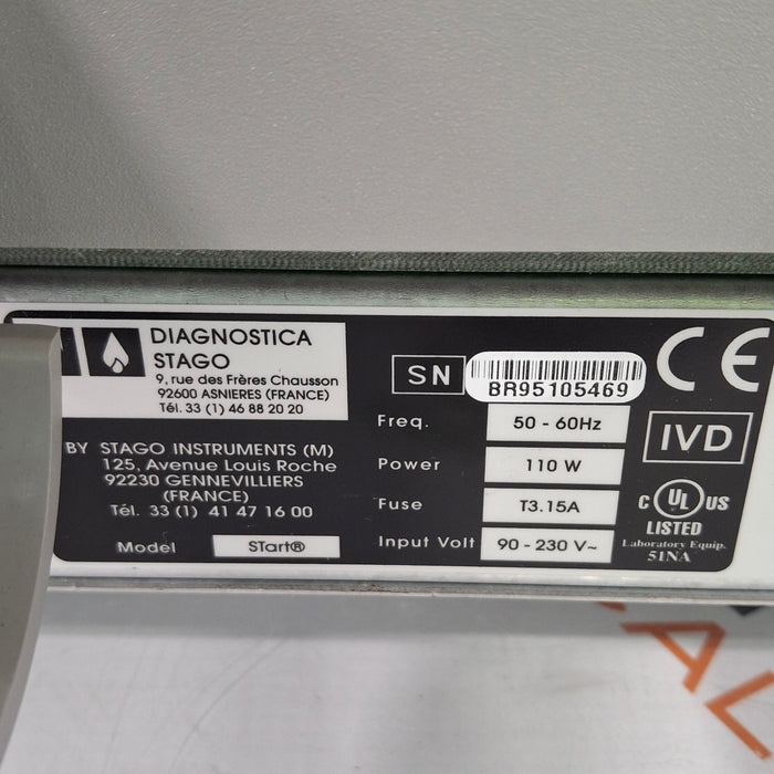 Diagnostica Stago, Inc. STart Coagulation Analyzer