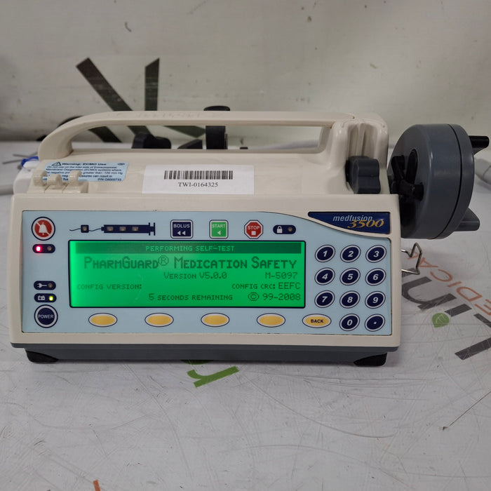 Smiths Medical Medfusion 3500 Syringe Infusion Pump