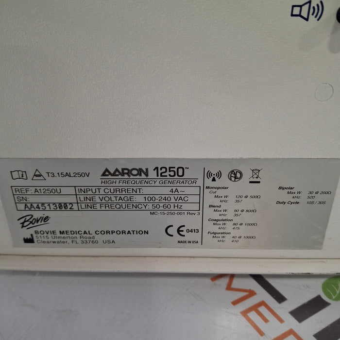 Bovie Aaron 1250 Electrosurgical Unit