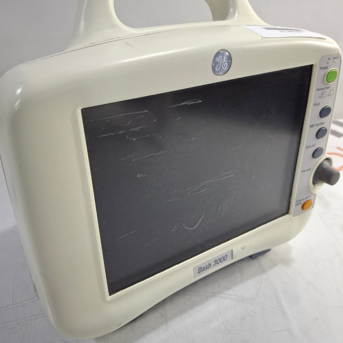 GE Healthcare Dash 3000 - Masimo SpO2 Patient Monitor