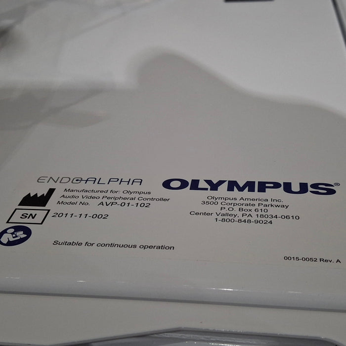 Olympus ENDOALPHA AVP-01-102 Audio Video Peripheral Controller