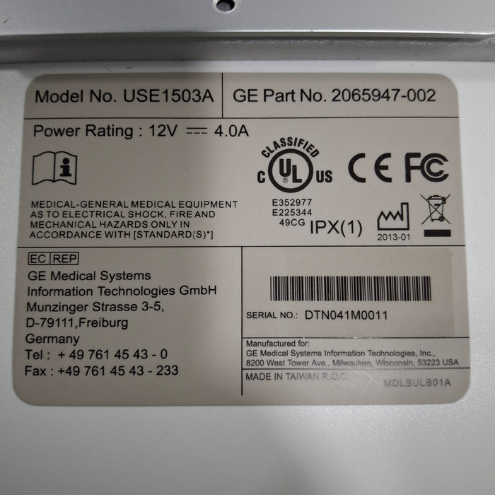 GE Healthcare MD15T Monitor