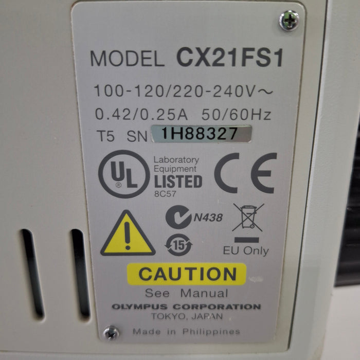 Olympus CX21 Binocular Microscope