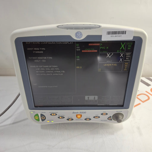 GE Healthcare GE Healthcare Dash 5000 - GE/Nellcor SpO2 Patient Monitor Patient Monitors reLink Medical