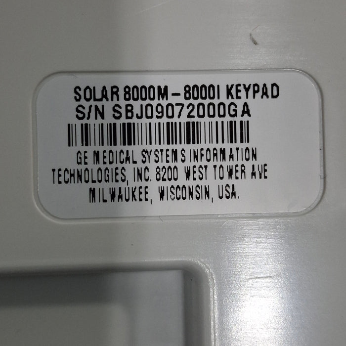 GE Healthcare GE Healthcare Solar 8000i Keypad Patient Monitors reLink Medical