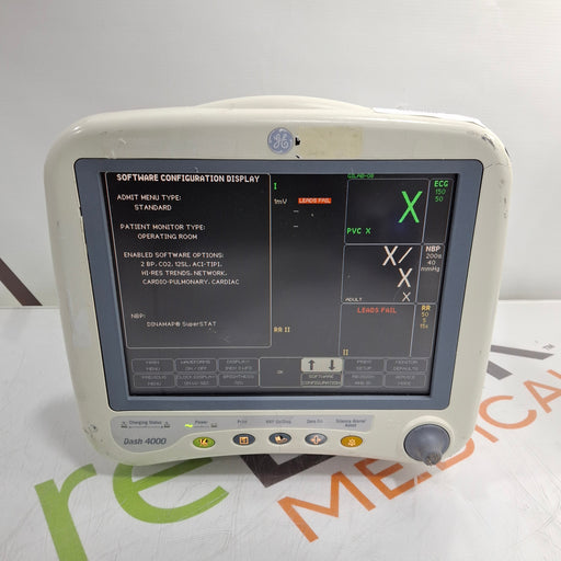 GE Healthcare GE Healthcare Dash 4000 - GE/Nellcor SpO2 Patient Monitor Patient Monitors reLink Medical