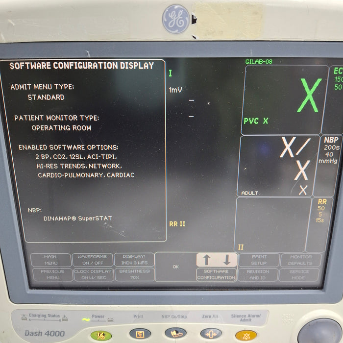 GE Healthcare GE Healthcare Dash 4000 - GE/Nellcor SpO2 Patient Monitor Patient Monitors reLink Medical