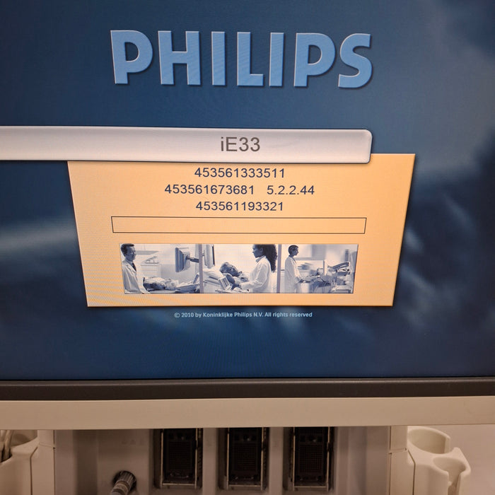 Philips IE33 F-G Cart Ultrasound