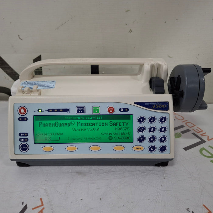 Smiths Medical Medfusion 3500 Syringe Infusion Pump