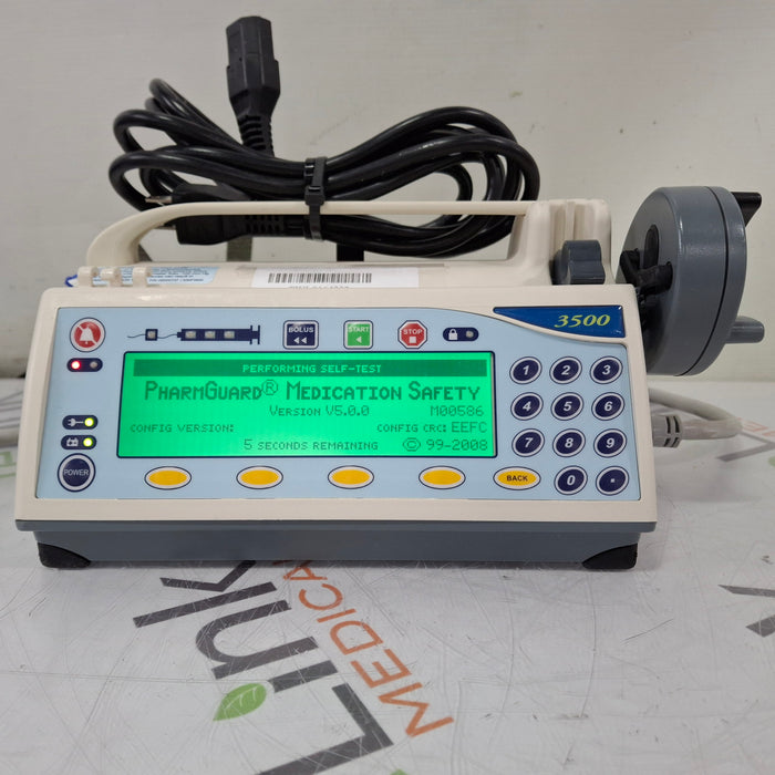 Smiths Medical Medfusion 3500 Syringe Infusion Pump