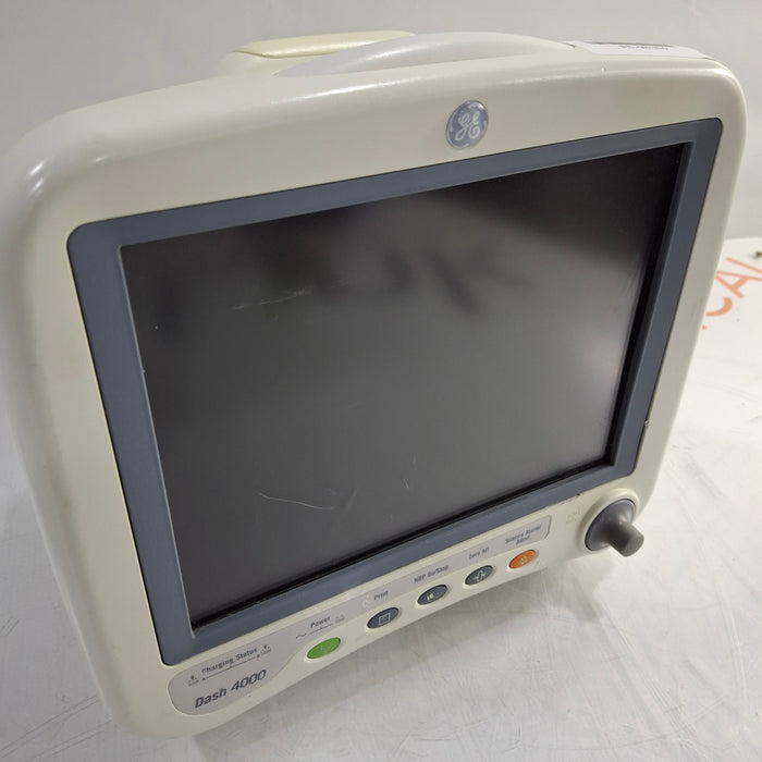 GE Healthcare Dash 4000 - Masimo SpO2 Patient Monitor