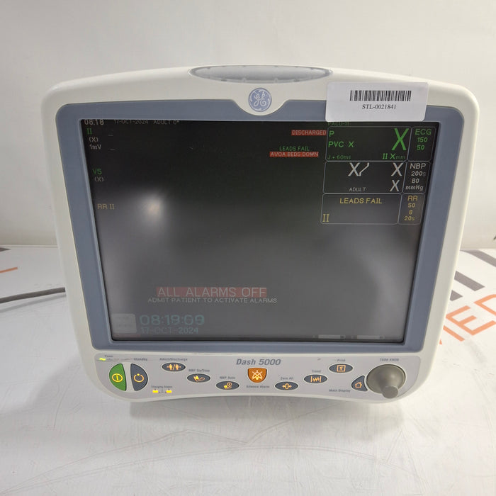 GE Healthcare GE Healthcare Dash 5000 - GE/Nellcor SpO2 Patient Monitor Patient Monitors reLink Medical