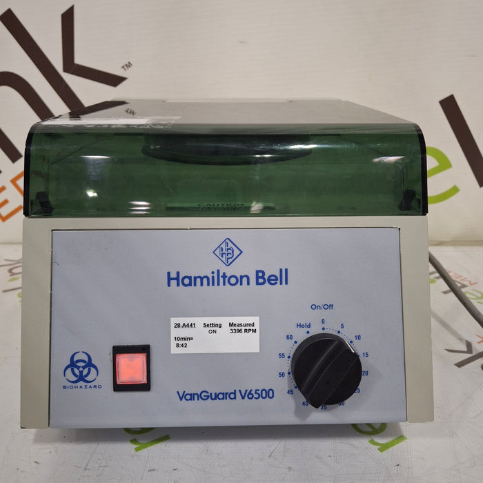 Hamilton Bell Co., Inc VanGuard V6500 Centrifuge