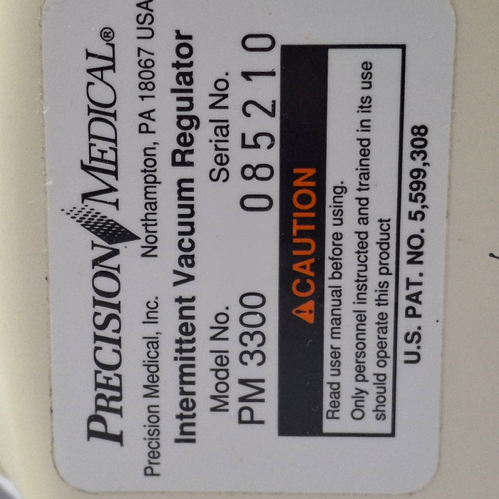 Precision Medical Precision Medical PM3300 Intermittent Vacuum Regulator Respiratory reLink Medical