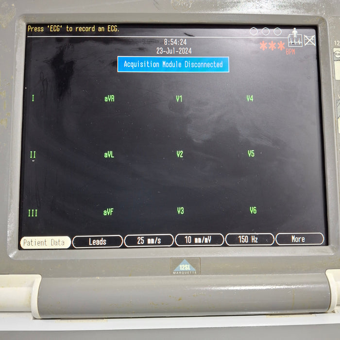 GE Healthcare MAC 5500 without CAM Module ECG System