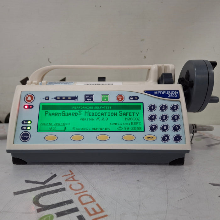 Smiths Medical Medfusion 3500 Syringe Infusion Pump