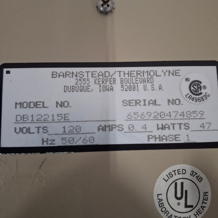 Thermolyne Blood Bank Dri-Bath