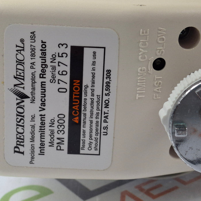 Precision Medical Precision Medical PM3300 Intermittent Vacuum Regulator Respiratory reLink Medical
