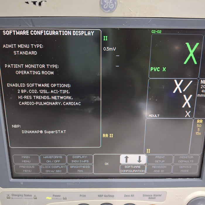 GE Healthcare Dash 4000 - GE/Nellcor SpO2 Patient Monitor