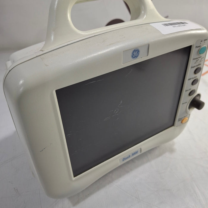 GE Healthcare Dash 3000 - Masimo SpO2 Patient Monitor