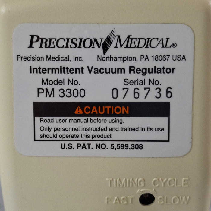 Precision Medical Precision Medical PM3300 Intermittent Vacuum Regulator Respiratory reLink Medical