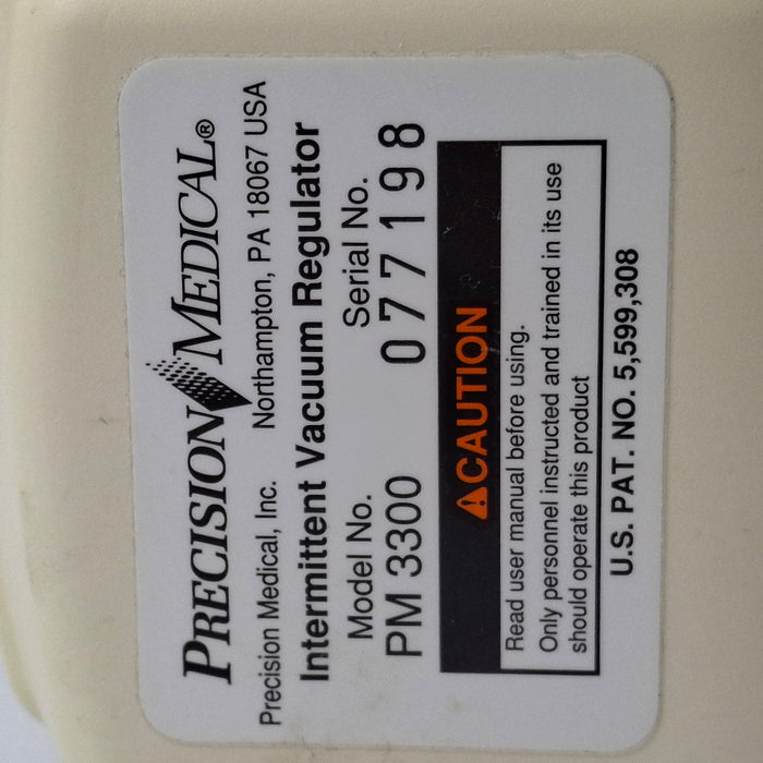 Precision Medical Precision Medical PM3300 Intermittent Vacuum Regulator Respiratory reLink Medical
