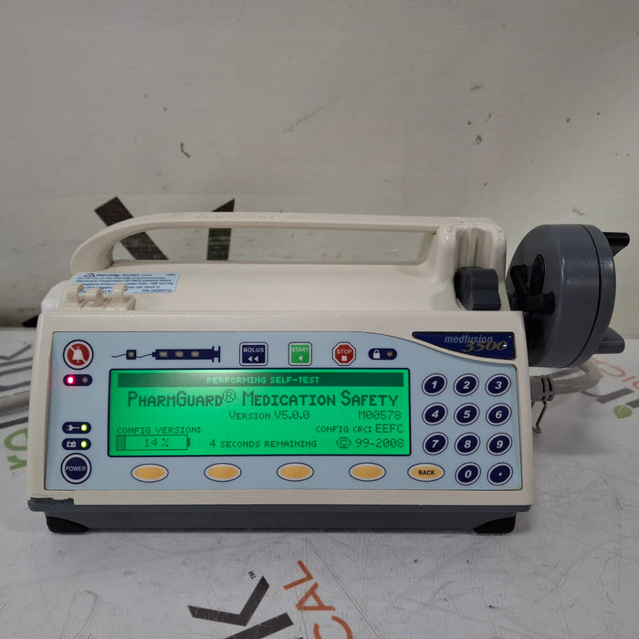 Smiths Medical Medfusion 3500 Syringe Infusion Pump