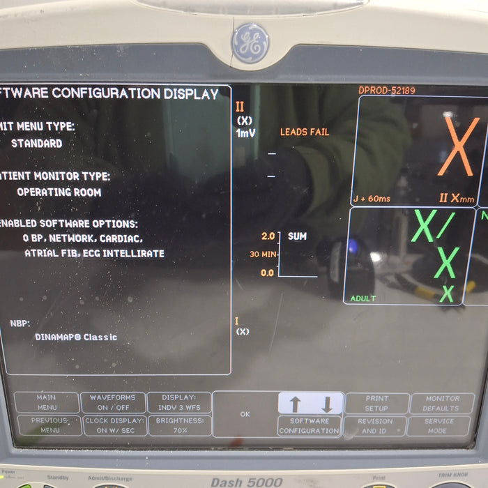 GE Healthcare GE Healthcare Dash 5000 - GE/Nellcor SpO2 Patient Monitor Patient Monitors reLink Medical