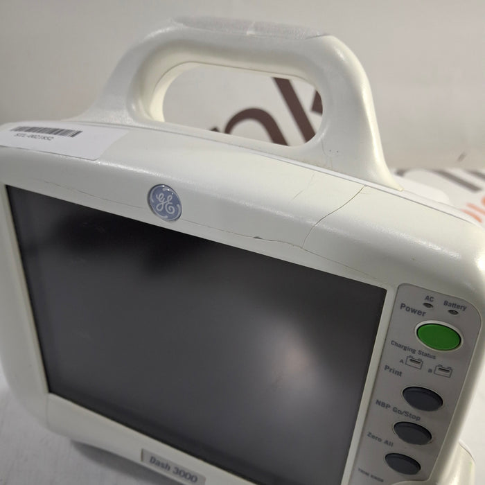 GE Healthcare Dash 3000 - GE/Nellcor SpO2 Patient Monitor