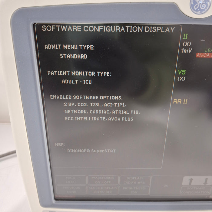 GE Healthcare Dash 5000 - GE/Nellcor SpO2 Patient Monitor