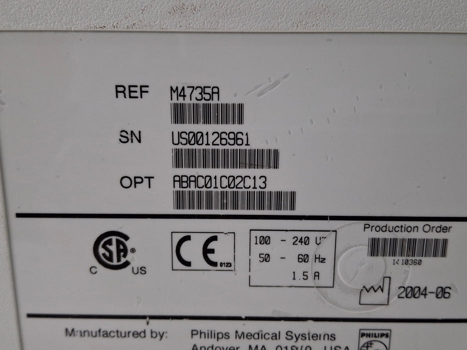 Philips HeartStart XL Defibrillator M4735A