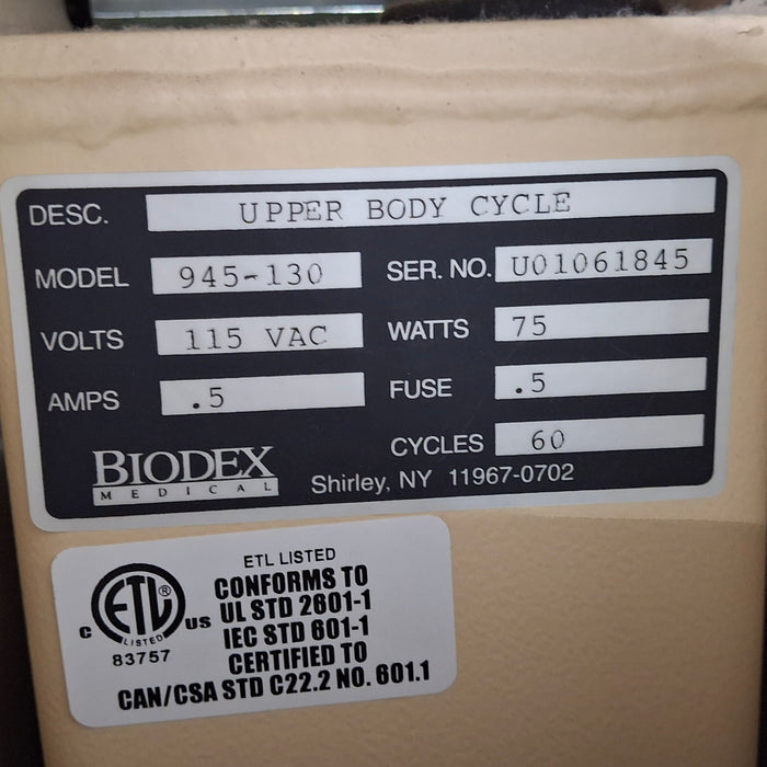 Biodex 945-130 Upper Body Cycle