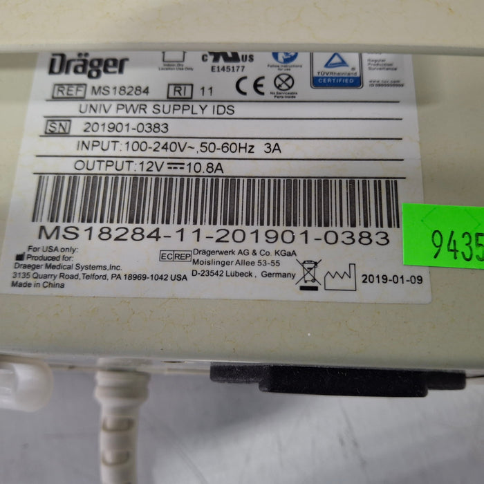 Draeger Medical MS18284 Universal Power Supply IDS