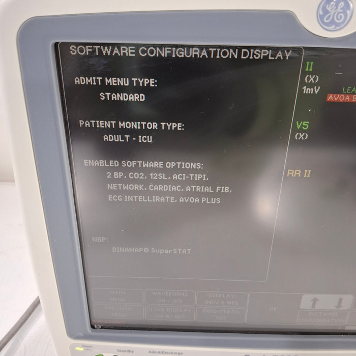 GE Healthcare Dash 5000 - GE/Nellcor SpO2 Patient Monitor