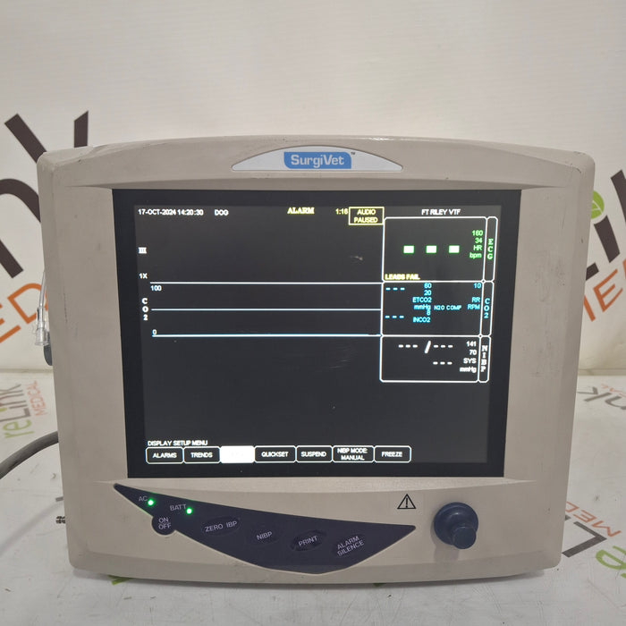 Smiths Medical Surgivet Advisor Vital Signs Monitor