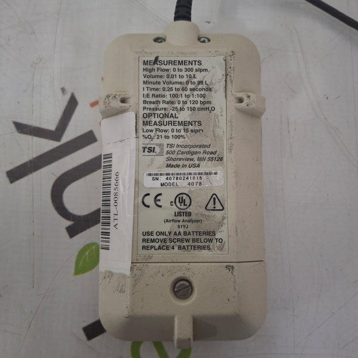 TSI Certifier FA 4078 Ventilator Test System