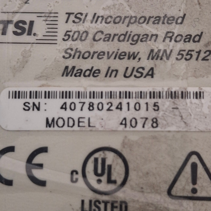 TSI Certifier FA 4078 Ventilator Test System