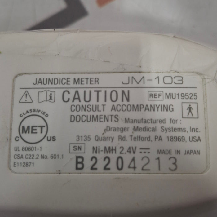 Draeger Medical JM-103 Bilirubin Meter