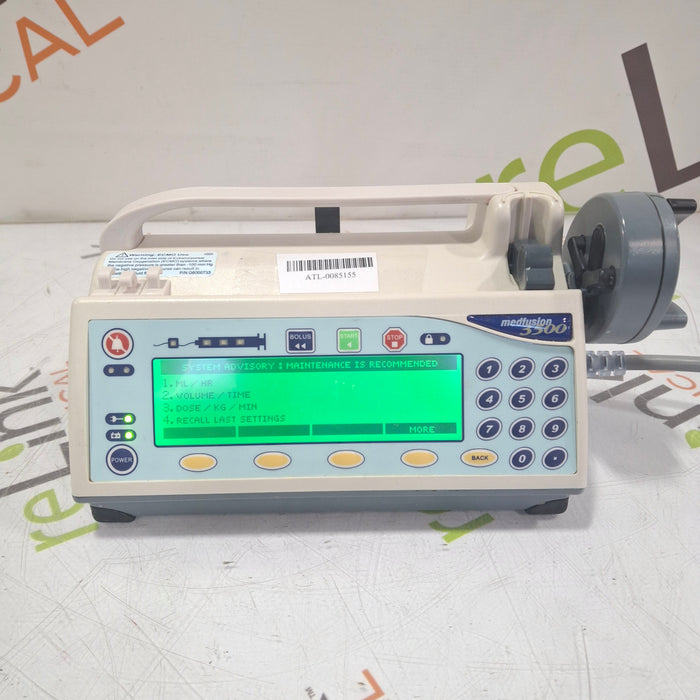 Smiths Medical Medfusion 3500 Syringe Infusion Pump